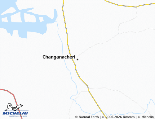 Carte MICHELIN Changanacheri - ViaMichelin