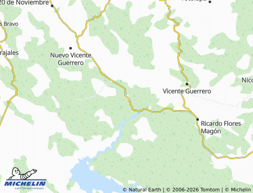 MICHELIN Luis Echeverría Álvarez map - ViaMichelin