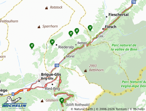 Mappa MICHELIN Bister - ViaMichelin