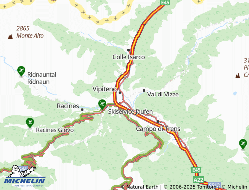 MICHELIN Stazione map - ViaMichelin