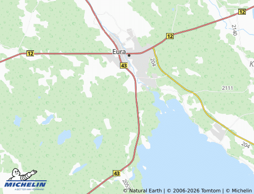 Carte MICHELIN Tirkkeli - ViaMichelin