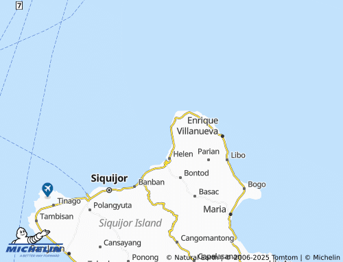 MICHELIN Cangmalalag map - ViaMichelin