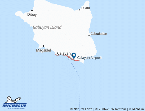 Mappa MICHELIN Calayan - ViaMichelin