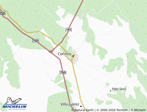 Mapa MICHELIN Centro - ViaMichelin