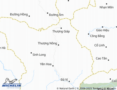 MICHELIN Thượng Nông map - ViaMichelin