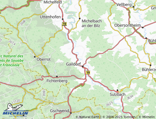 Mapa MICHELIN Kleinaltdorf - ViaMichelin