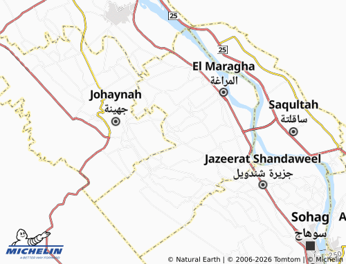 Mappa MICHELIN Awlad Isma'eel - ViaMichelin