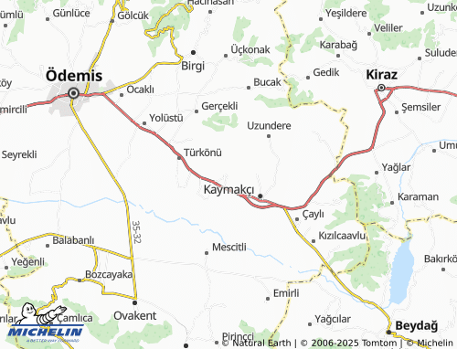 MICHELIN Kurucuova map - ViaMichelin