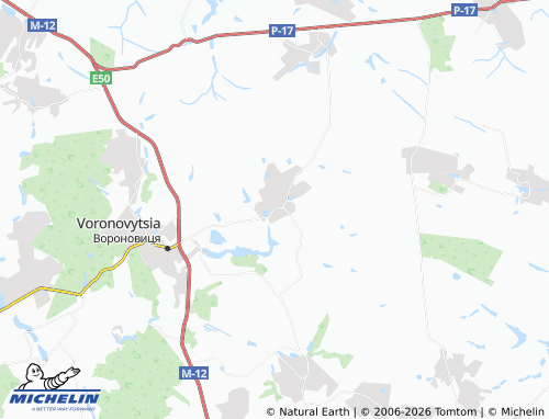 Mappa MICHELIN Stepanivka - ViaMichelin
