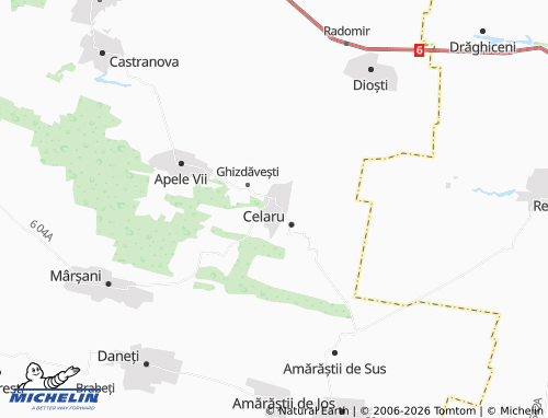 MICHELIN Soreni map - ViaMichelin