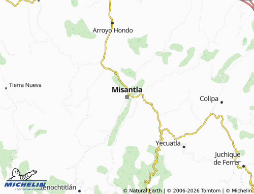 MICHELIN-Landkarte Misantla - ViaMichelin