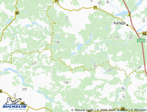 Mappa MICHELIN Rebaste - ViaMichelin