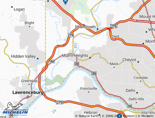 Carte MICHELIN Cleves - ViaMichelin