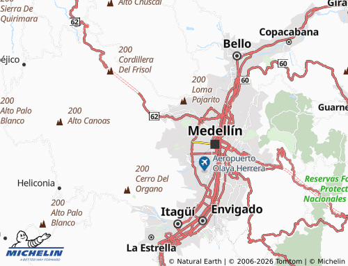 Kaart MICHELIN Antonio Nariño - ViaMichelin