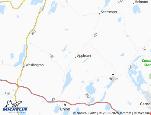 Mapa MICHELIN Appleton - ViaMichelin