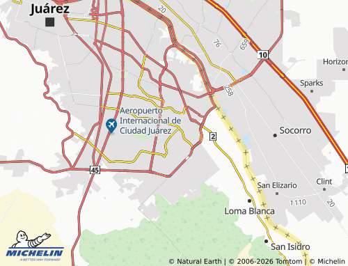 Mapa MICHELIN Morelos II - ViaMichelin