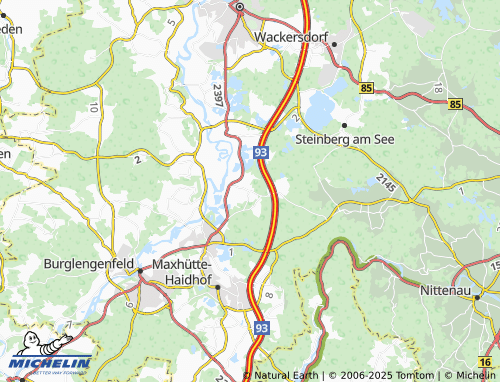 Mappa MICHELIN Weiherdorf - ViaMichelin