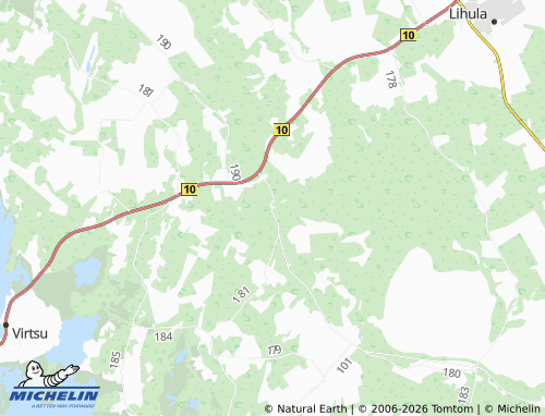 MICHELIN Karuse map - ViaMichelin