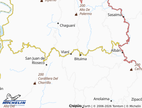 MICHELIN Vianí map - ViaMichelin