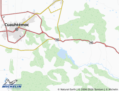 Mappa MICHELIN Ciénega de Castillo - ViaMichelin