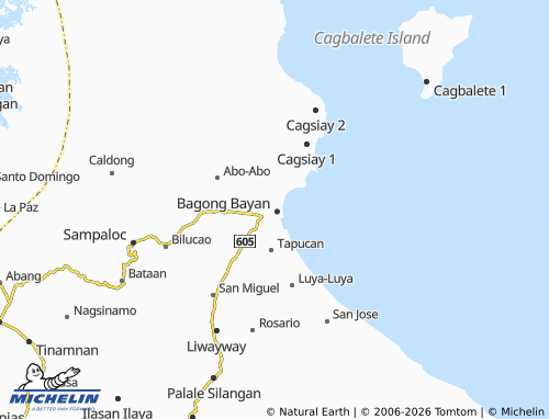 MICHELIN Rizaliana map - ViaMichelin