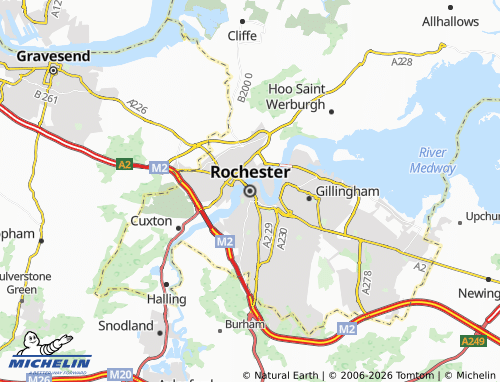 MICHELIN Rochester map - ViaMichelin