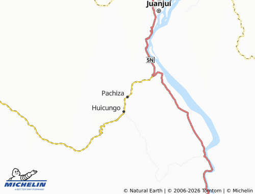 Mappa MICHELIN Pachiza - ViaMichelin