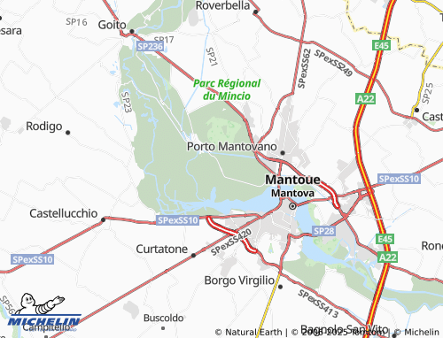 Carte MICHELIN Botteghino - ViaMichelin