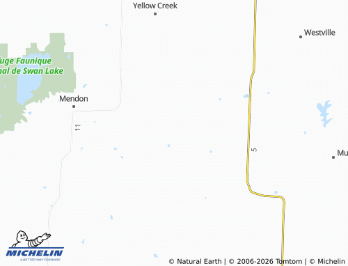 Mapa MICHELIN Salt Creek - ViaMichelin