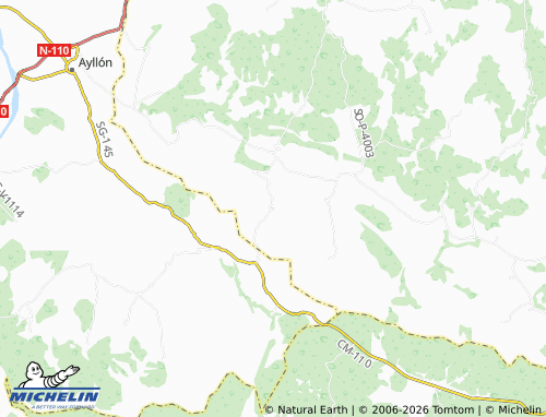 MICHELIN Noviales map - ViaMichelin