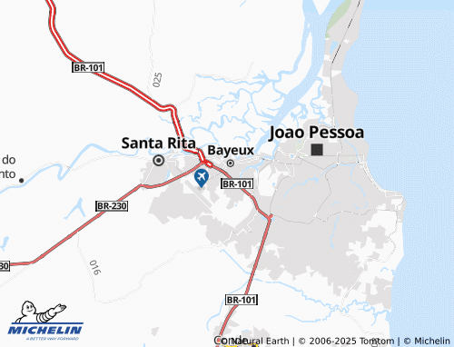 MICHELIN Imaculada map - ViaMichelin