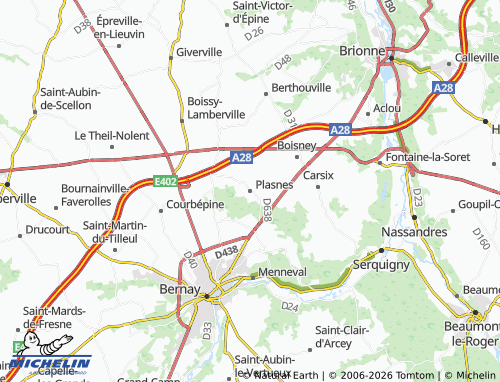 Mappa MICHELIN Plasnes - ViaMichelin
