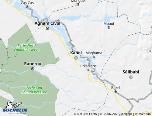 Mapa MICHELIN Kanel - ViaMichelin