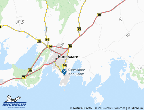 MICHELIN Kudjape map - ViaMichelin