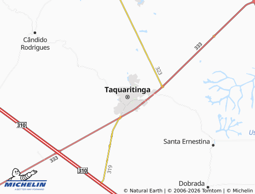Mappa MICHELIN Taquaritinga - ViaMichelin