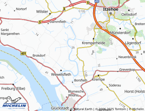 MICHELIN-Landkarte Neuenkirchen - ViaMichelin