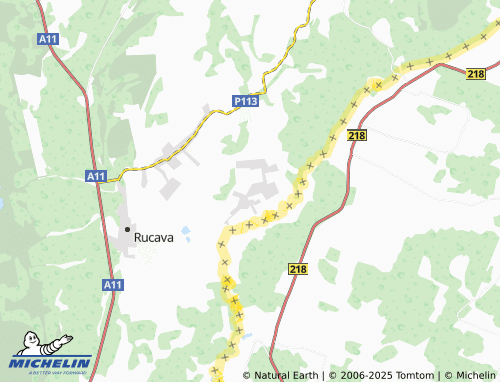 MICHELIN Palaipe map - ViaMichelin