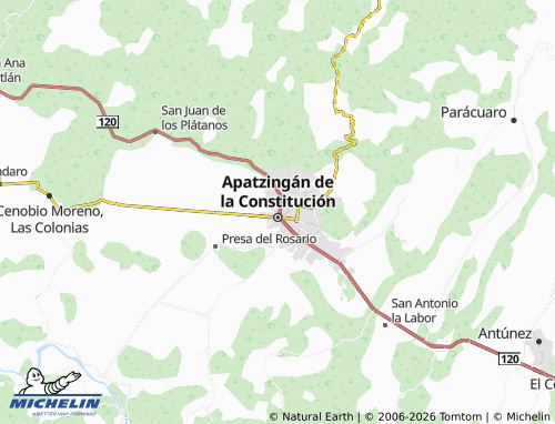 Mappa MICHELIN Valle Verde - ViaMichelin