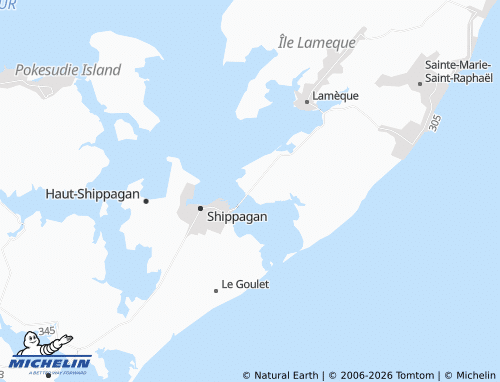 Mapa MICHELIN Savoie Landing - ViaMichelin