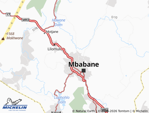 Mappa MICHELIN New Thembelihle - ViaMichelin