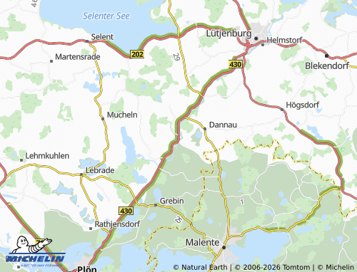 Kaart MICHELIN Rantzau - ViaMichelin