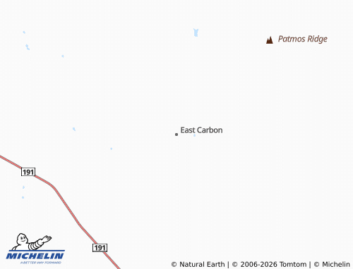 Carte MICHELIN East Carbon - ViaMichelin