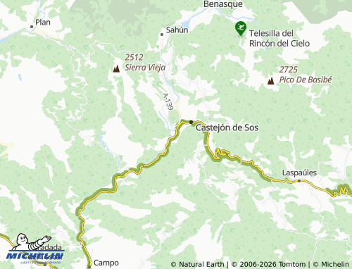 MICHELIN El Run map - ViaMichelin
