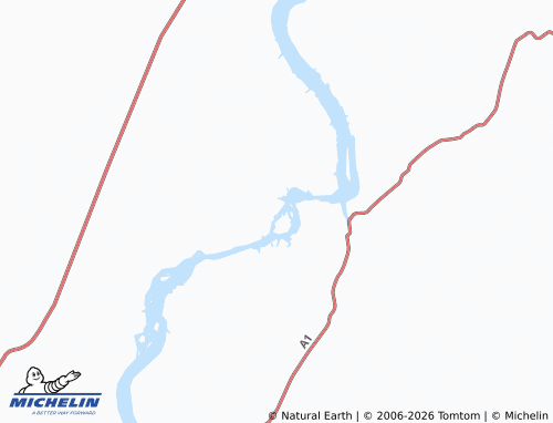 MICHELIN-Landkarte Kulb-West - ViaMichelin