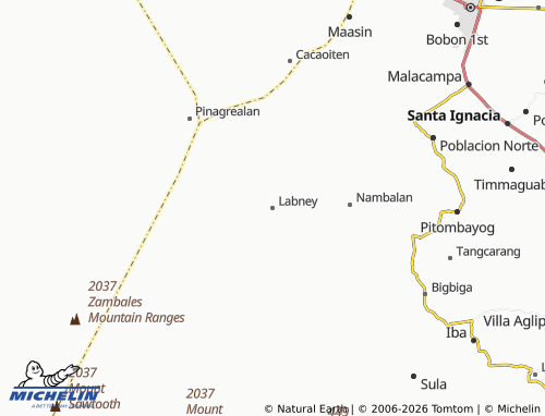 MICHELIN Labney map - ViaMichelin