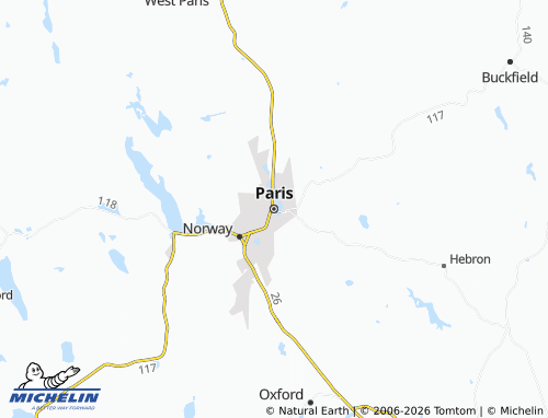 Mapa MICHELIN Paris - ViaMichelin
