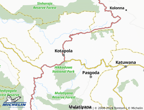 MICHELIN-Landkarte Kosmodara - ViaMichelin