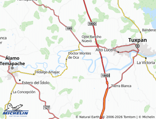 Mapa MICHELIN Raya Obscura - ViaMichelin