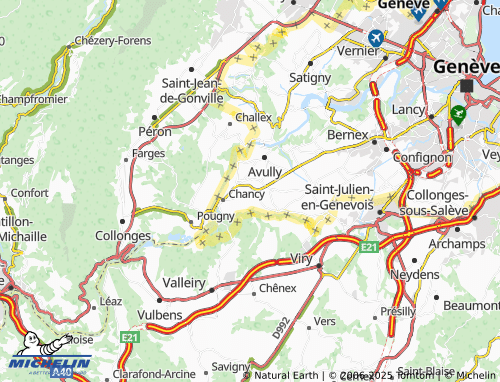 Carte MICHELIN Le Cannelet - ViaMichelin