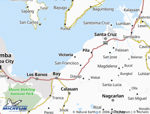 MICHELIN Victoria map - ViaMichelin
